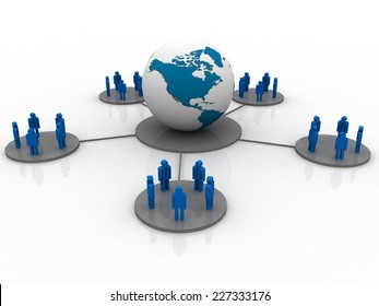 Global Business Network Stock Illustration 227333176 | Shutterstock