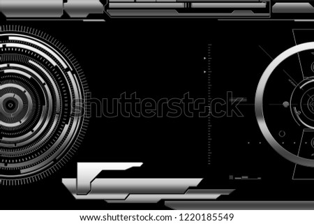 Similar – Digital Camera Viewfinder Close-Up