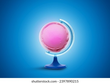 Global ice cream day. Ice cream creative background. international ice cream day. - Powered by Shutterstock