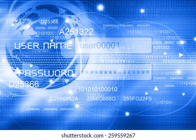 Global Internet concept background 