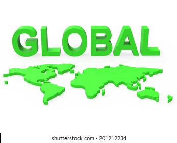 Global Network Meaning Networking Globalisation And Internet