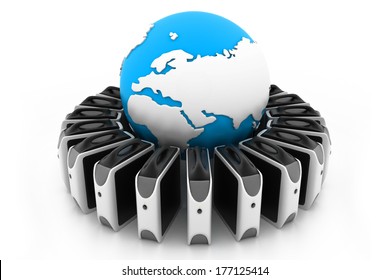 Global server network
