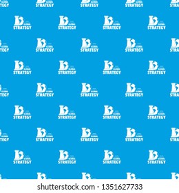 Global strategy pattern seamless blue repeat for any use