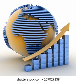 118,465 Globe and chart Images, Stock Photos & Vectors | Shutterstock