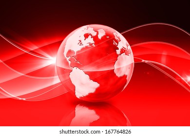 Global technology background