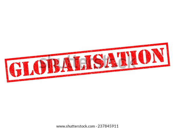 Globalisation Red Rubber Stamp Over White Stock Illustration 237845911 ...