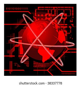 globe background