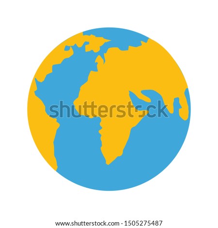 globe icon creative design template