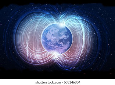 Globe Magnetic Field