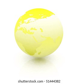 Globe of the world
