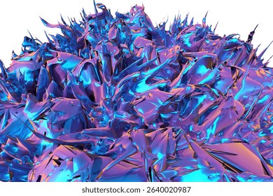 Glossy object with 3D rendering