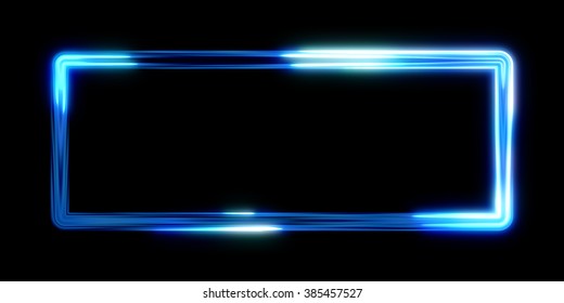 Glow Frame Background Stock Illustration 385457527 | Shutterstock