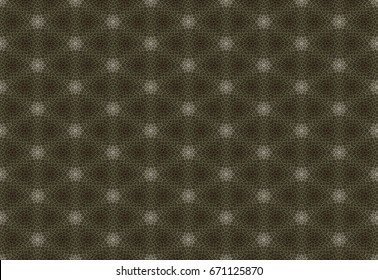 Glow Hexagram Background Pattern