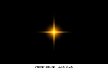 glow light in night background