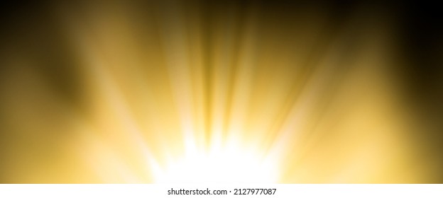glow light star with space explosion effect 