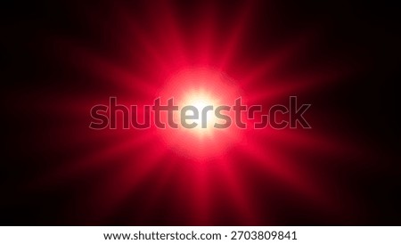 Glow red flare light effect, lens flare, explosion, glitter, line, sun flash