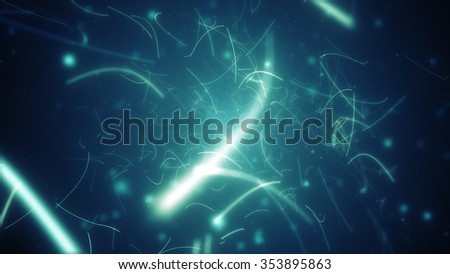 glowing cyan particles. computer generated abstract background
 Stock photo © 