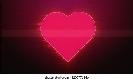 1,807 Glitch Heart Images, Stock Photos & Vectors | Shutterstock