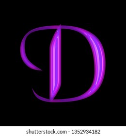 245 Neon purple letter d Images, Stock Photos & Vectors | Shutterstock
