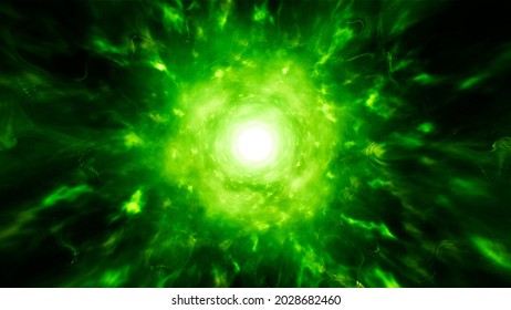 Glowing Poison Energy Effect Background