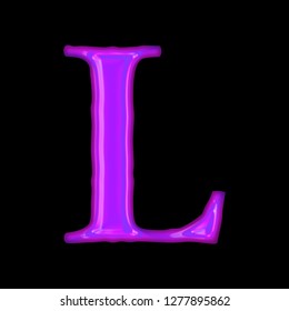 Neon Purple Letter L Images Stock Photos Vectors Shutterstock