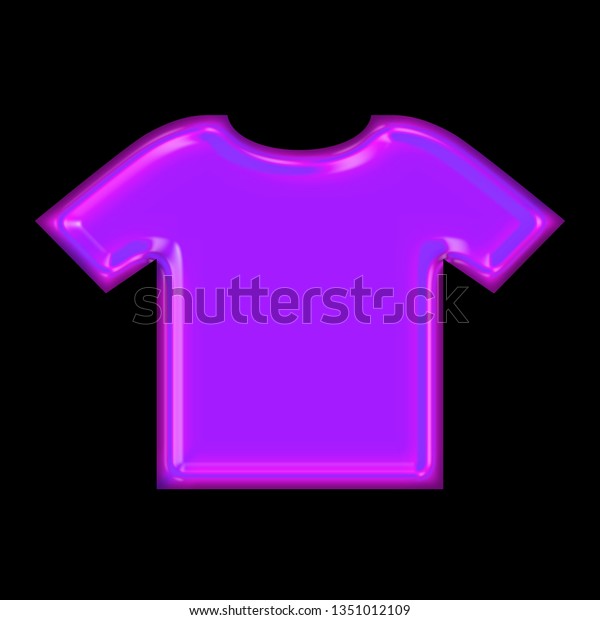 purple neon clothes