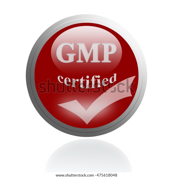 Gmp Certified Icon Symbol Image Concept Stock Illustration 475618048