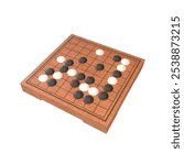 go game board 3d model render image