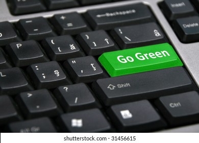 Go Green Button On Keyboard