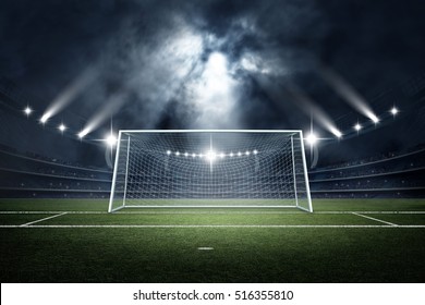 Goal Post 3d Rendering