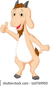 Goat Carton Giving Thumbs Up