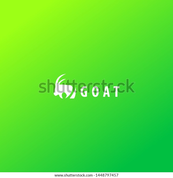goat logo with\
the shape of a luxurious goat and cut it makes this design. unique,\
modern, simple,\
elegant.