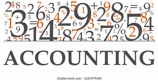 Going through the books and numbers while accounting