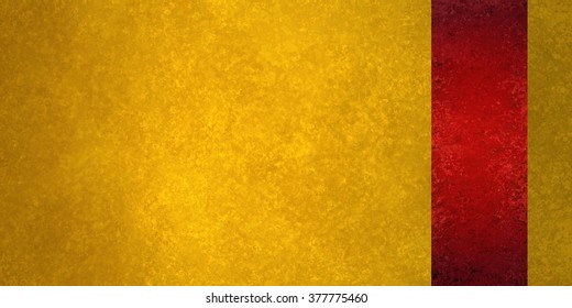 Gold background texture with large red ribbon or stripe sidebar, elegant Christmas background, luxury gold and red background design