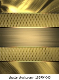 Gold Background Website Design Design Element 스톡 일러스트 183904043 ...