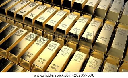 Gold bars