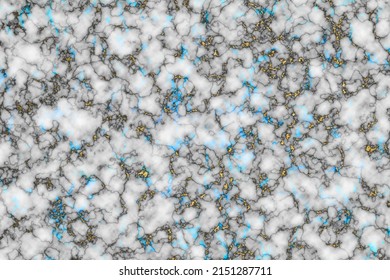 Gold Black Blue Mineral Granite And White Marble Luxury Interior Background