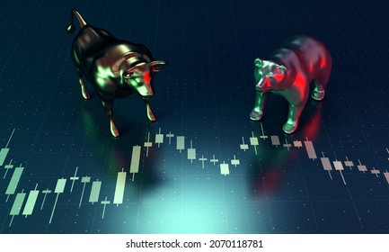 12,769 Bull And Bear Investment Images, Stock Photos & Vectors ...