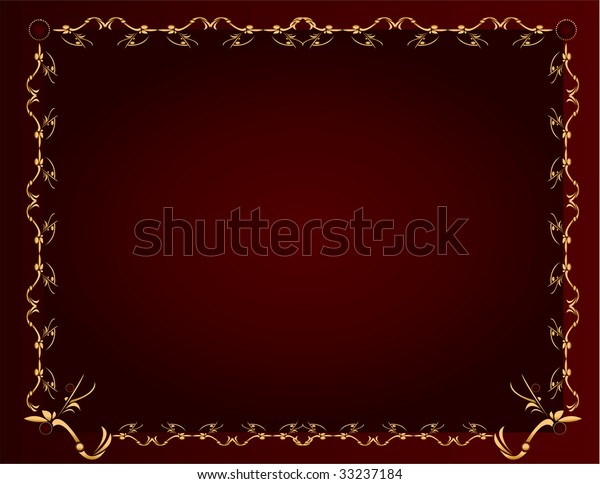 Gold and Burgundy background 2 - jpg version