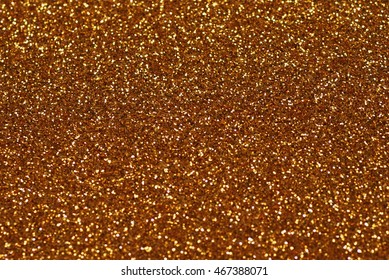 Gold Copper Glitter Texture Background