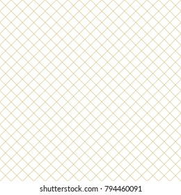 Gold Crosshatch With White Seamless Repeat Background Pattern