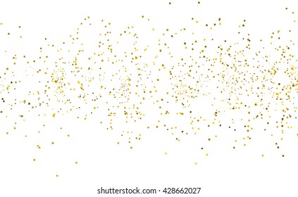 Gold Dust On White Like Gold Stock Illustration 428699788 | Shutterstock