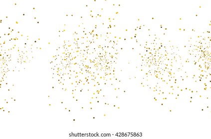 Gold Dust On White Like Gold Stock Illustration 428675863 | Shutterstock