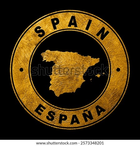 Gold Emblem of Spain, Background Map