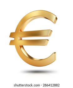 Gold Euro Sign