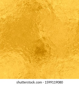 Gold Foil Seamless Texture, Golden Background