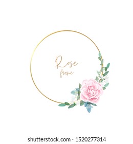 Floral Logo Cool Feminine Style This Stock Vector (Royalty Free) 1599044680