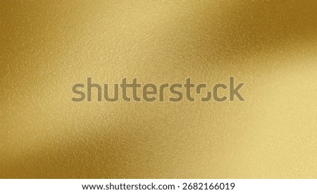 Gold gradient color blurred background with plastic effect glitter