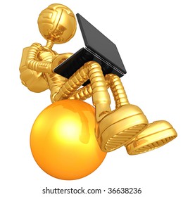 Gold Guy Astronaut