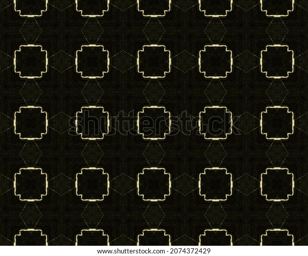 Gold Ink Pattern. Black Yellow Motif. Tile Mosaic
Print. Gold Ink Texture. Spanish Batik Texture. Japan Flower
Texture. Old White Embroidery. Black Antique Line Design. Cotton
Ornament Batik